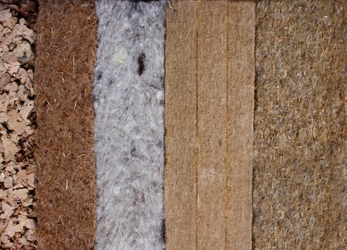 Diff&eacute;rents isolants &eacute;cologiques&nbsp;: li&egrave;ge, laine de mouton, fibre de bois, fibre de coco